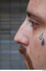 Nose Man White Tattoo Casual Average Street photo references